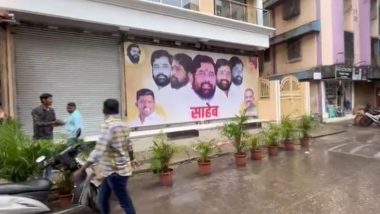 Eknath Shinde Supporters Celebrate After Supreme Court Provides Relief To Rebel Shiv Sena MLAs (Watch Video)