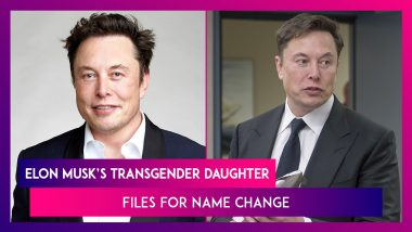 Elon Musk’s Transgender Daughter Files Petition For Name Change, Says ‘No Longer Wish To Be Related To My Biological Father’