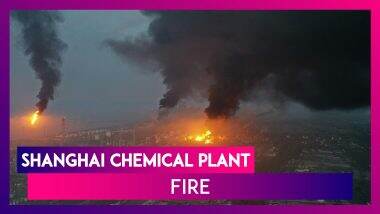 Shanghai Chemical Plant Fire: Massive Blaze Rocks One Of China's Biggest Petrochemical Factory