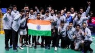 Sports News | Odisha CM Honours Thomas Cup-winning Indian Badminton Team
