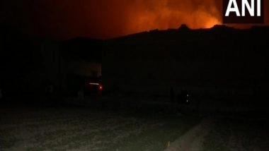 India News | Fire Breaks out in Crockery Factory in Delhi's Hamidpur