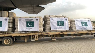 Pakistan Dispatches Consignment of 7.5 Tons As Humanitarian Aid to Ukraine