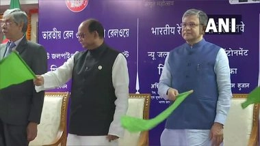 India News | Ashwini Vaishnaw Flags off Third India-Bangladesh Passenger Train 'Mitali Express'