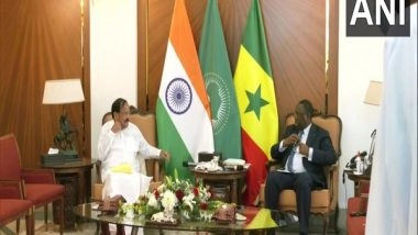World News | Venkaiah Naidu Meets Senegal President at Presidential Palace in Dakar