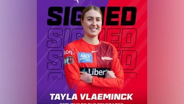 Sports News | Pacer Tayla Vlaeminck Signs Two Year Deal with Melbourne Renegades