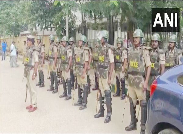 India News | Security Beefed Up After JD (S) Leader Hacked to Death in Karnataka's Hassan