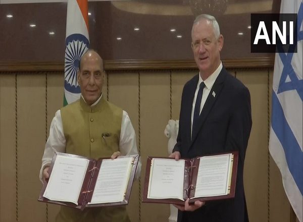 World News | India, Israel Adopt 'vision Statement' to Boost Defence Ties