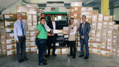 World News | India Delivers 3.3 Tons of Essential Medical Supplies to Sri Lanka