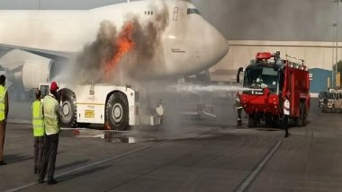 India News | Fire Incident Reported at Delhi Airport in Cargo Bay