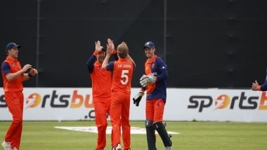 Sports News | Netherlands Announce Squad for ODI Series Against England, Tom Cooper Returns