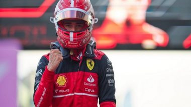 Sports News | Formula 1: Ferrari's Charles Leclerc Storms to Azerbaijan GP Pole