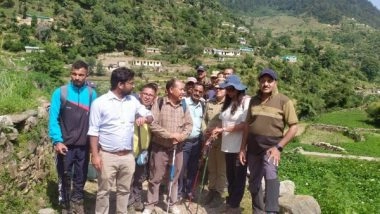India News | Uttarakhand: CEC Rajeev Kumar Treks 18 Km to Visit Remote Polling Stations