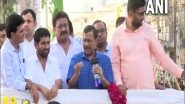 India News | Kejriwal Holds Roadshow in Poll-bound Gujarat, Calls AAP 'only Antidote of BJP
