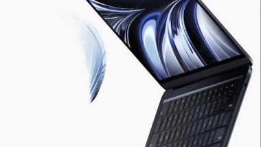 Tech News | Apple MacBook Air 2022 Launched with M2 Chip, Revamped Design