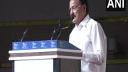 World News | Vice President Naidu Calls Indian Community in Qatar 'living Bridge' Between Two Nations