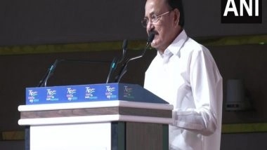 World News | Vice President Naidu Calls Indian Community in Qatar 'living Bridge' Between Two Nations