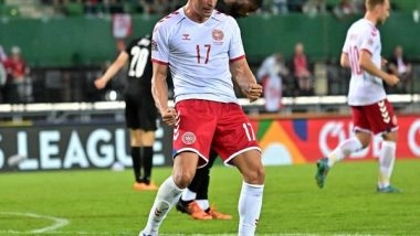 Sports News | UEFA Nations League: Jens Stryger's Late Winner Helps Denmark Edge Austria