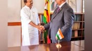 World News | MoS Muraleedharan Meets Zimbabwean Lawmaker Jacob Francis Mudenda
