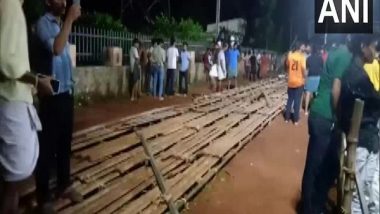 India News | Gallery Collapses During Football Match in Kerala's Malappuram, Several People Injured