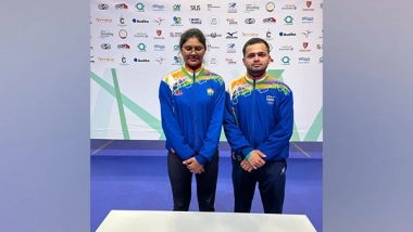Sports News | Para Shooting WC 2022: Manish Narwal, Rubina Francis Clinch Air Pistol Mixed Team Gold