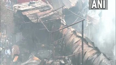 India News | Mumbai: Fire Breaks out at Four Scrap Godowns in Mankhurd Area, No Casualties Were Reported