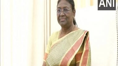 India News | NDA's Presidential Candidate Droupadi Murmu Spoke to Opposition Parties Seeking Their Support for Her Candidature