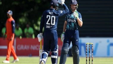Sports News | Roy, Buttler Shine as England Sweep ODI Series Against Netherlands