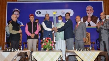 Sports News | Himachal Pradesh: Chess Olympiad Torch Relay Reaches Shimla