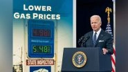 World News | Biden Calls on Congress to Suspend Gas Tax for Three Months