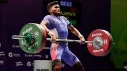 Sports News | IWF Youth World C'ships: Vijay Prajapati Clinches Silver in Men's 49kg Event
