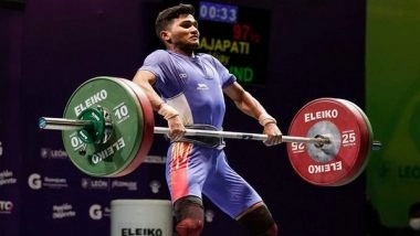 Sports News | IWF Youth World C'ships: Vijay Prajapati Clinches Silver in Men's 49kg Event