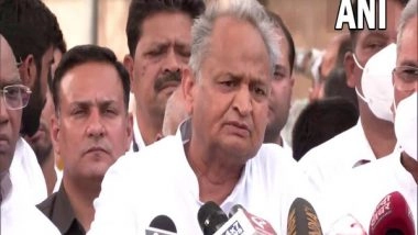 India News | People in Power Instigating Public in Name of Religion, Alleges Ashok Gehlot