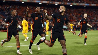 Netherlands 3-2 Wales, UEFA Nations League: Memphis Depay Helps Dutch Win a Close Encounter (Watch Goal Video Highlights)