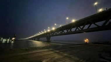 World News | Padma Bridge Not Part of China's BRI Initiative, Clarifies Bangladesh