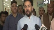 India News | Shows Mentality, Frustration of Congress: Anurag Thakur Slams Sheikh Hussain's Derogatory Remarks Against PM