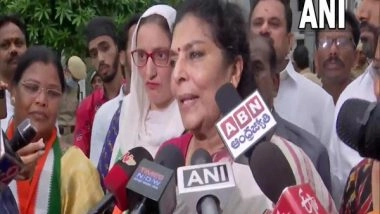 India News | Renuka Chowdhury Clarifies Her Action of Holding Cop by His Collar in Hyderabad
