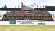 World News | India, Bangladesh 12-day Joint Military Drill SAMPRITI-X Culminates
