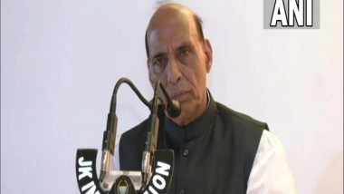 India News | Rajnath Singh Says 'foreign Conspiracy' Behind Recent Targeted Killings in J-K, Urges People to Keep Social Fabric Intact