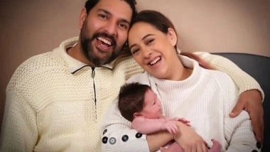 Sports News | Former India Batter Yuvraj Singh Reveals Newborn Son's Name on Father's Day