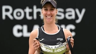 Sports News | Beatriz Haddad Maia Wins Birmingham Classic After Zhang Shuai Retires in Final