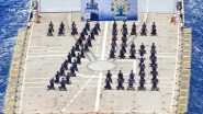 World News | 8th Yoga International Day: Easternmost Deployed Indian Naval Warship Satpura Kick-starts Yoga Activities