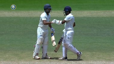 Sports News | Ranji Trophy Final: Dubey, Sharma's Tons Give MP Upper Hand Against Mumbai
