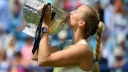 Sports News | Petra Kvitova Wins at Eastbourne Ahead of Wimbledon 2022