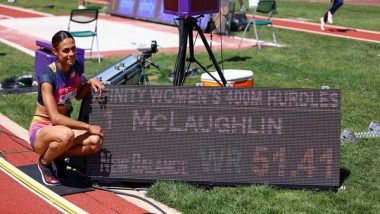 Sports News | Olympic Champ Sydney McLaughlin Breaks Own World 400m Hurdles Record