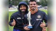 Sports News | Indian Spinner Chahal Open Up About Bowling in Cold Conditions of Ireland