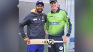 Hardik Pandya Gifts his Bat to Harry Tector, Lauds Irish Cricketer's Batting Display (Watch Video)