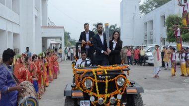 Sports News | Uttar Pradesh: Chess Olympiad Torch Relay Reaches Ayodhya