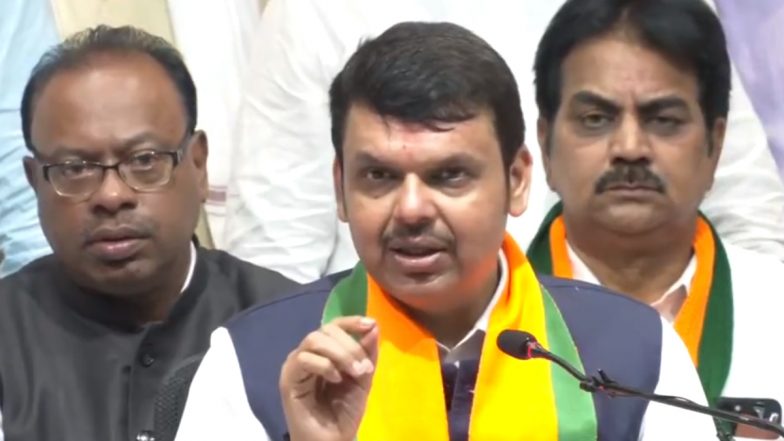 Rajya Sabha Election Results 2022: 'Very Happy That All Our 3 Candidates Have Been Elected to Rajya Sabha', Says BJP Leader Devendra Fadnavis