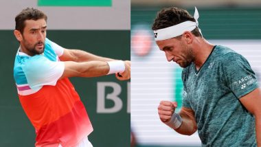 Casper Ruud vs Marin Cilic, French Open 2022 Live Streaming Online: Get Free Live Telecast of Men’s Singles Semifinal Tennis Match in India?