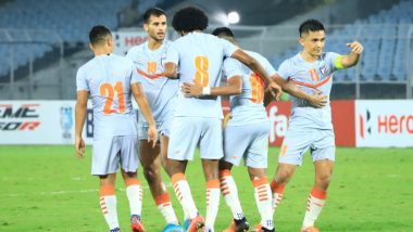 Afghanistan 1-2 India, 2023 Asian Cup Qualifiers: Sunil Chhetri, Sahal Abdul Samad Inspire Blue Tigers to Second Consecutive Win